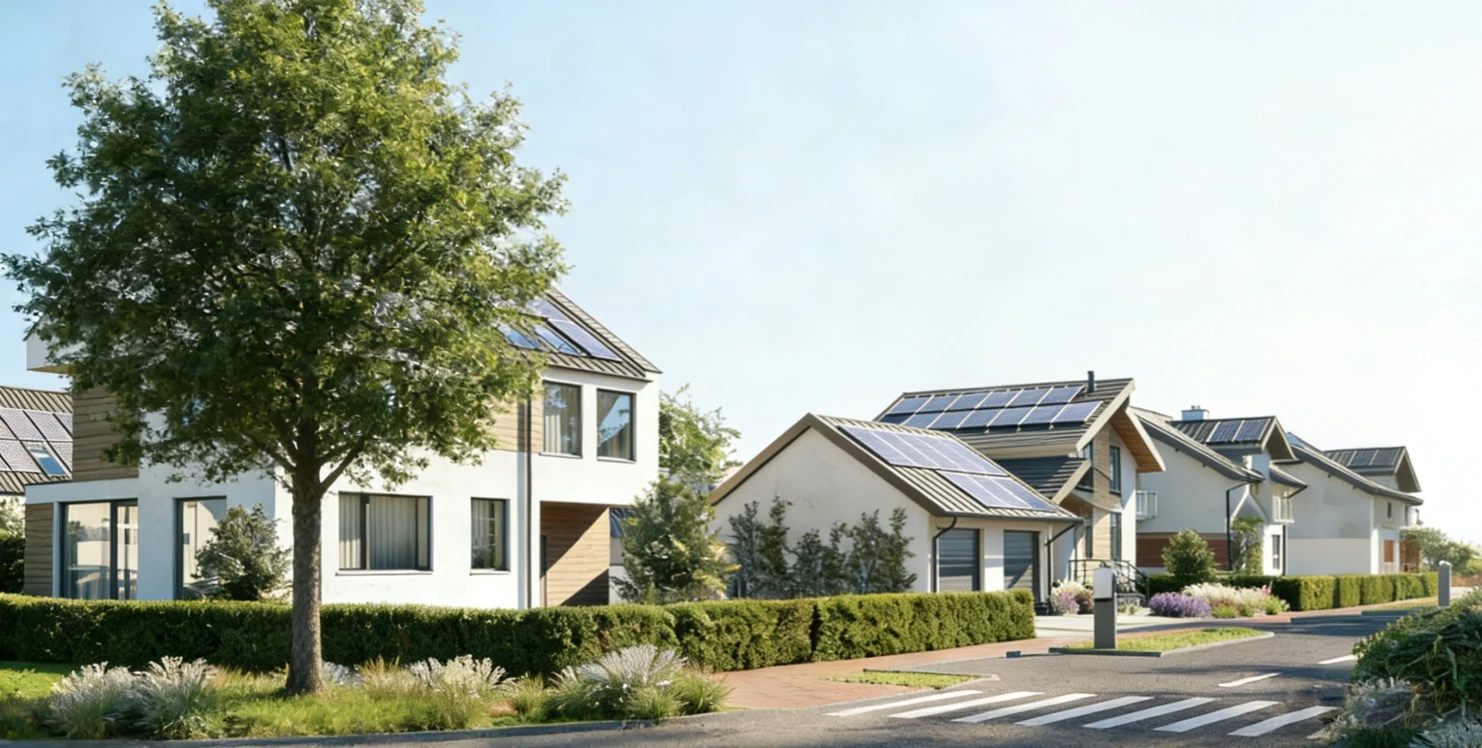 Eco-District Solar Lighting & Villa Energy Storage